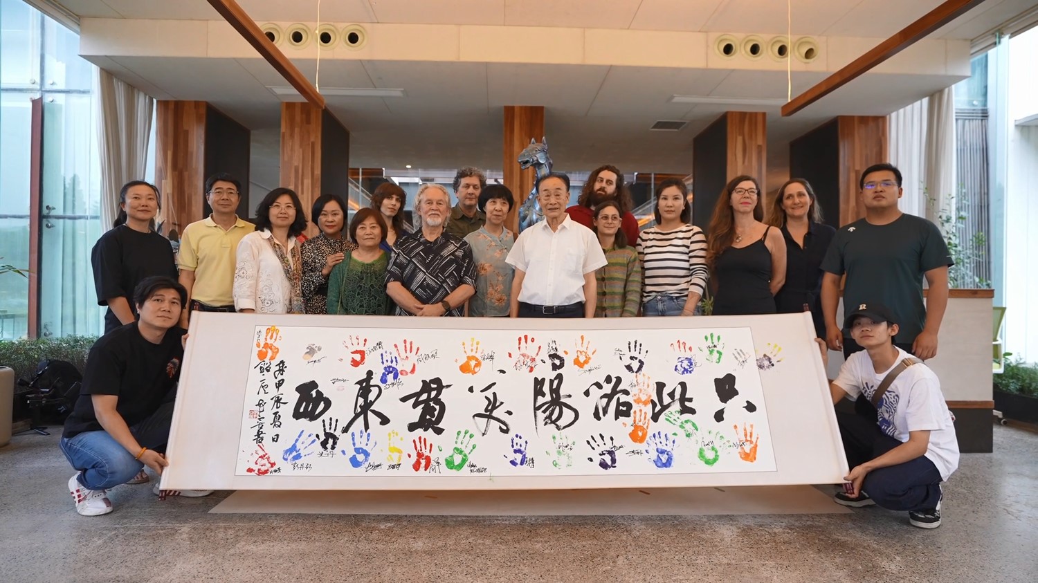 只此洛陽·美貫東西｜歐盟藝術(shù)家走進(jìn)洛陽開元集團(tuán)